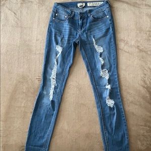 Indigo Rein Ripped Skinny Jeans